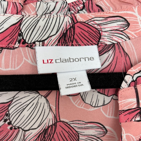 Floral Blouse with Ruffle Sleeves - Picture 2 of 6